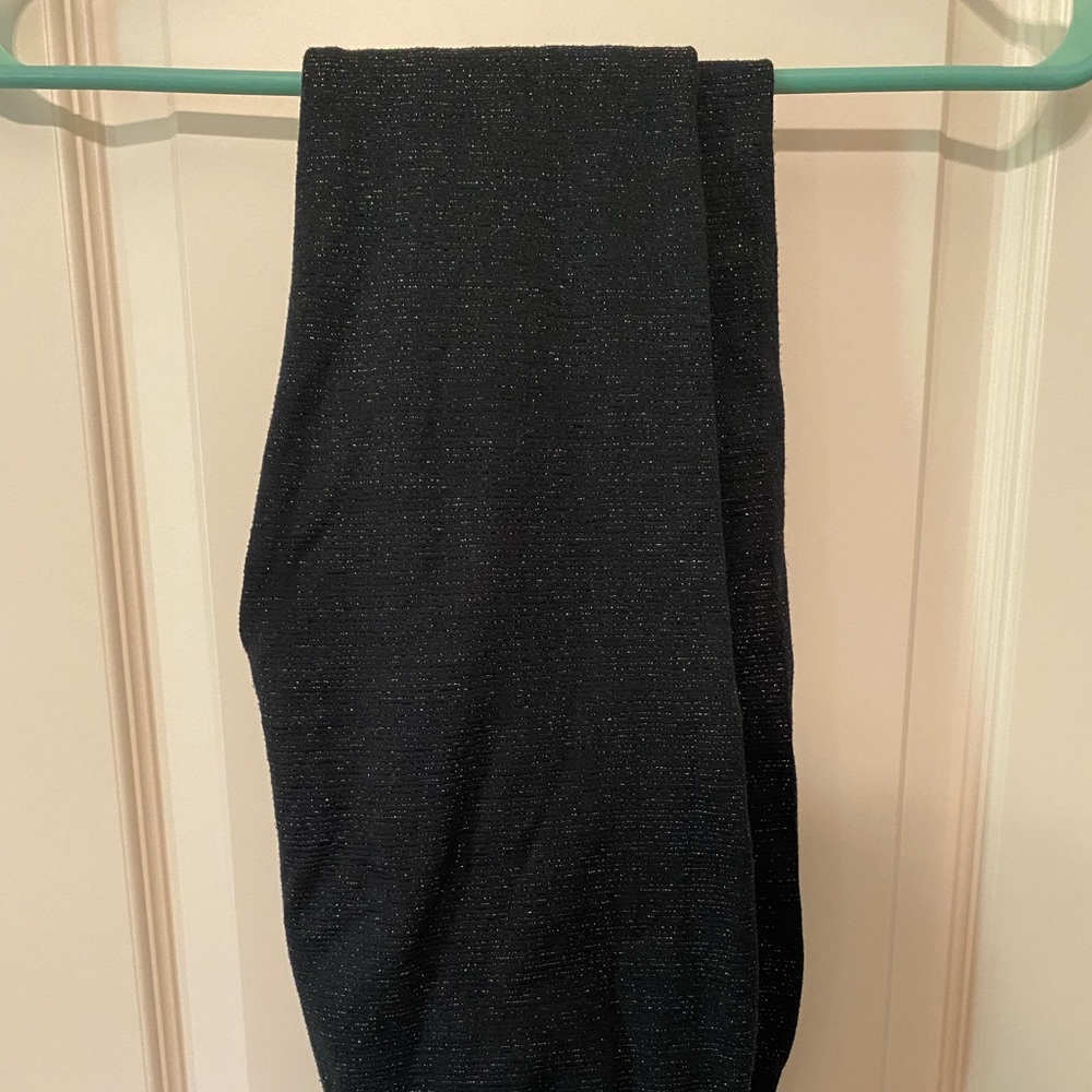 One Step Up Girl’s Black/Glitter Leggings